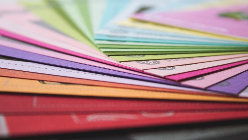 Image of colorful folders.