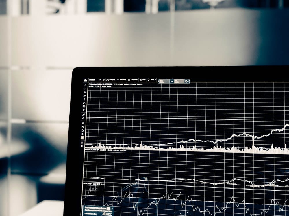  data science charts on a monitor 