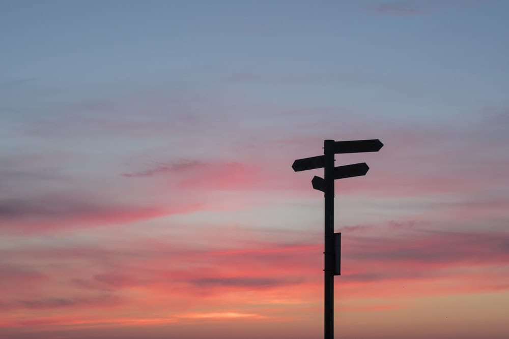  A sign over a road. 