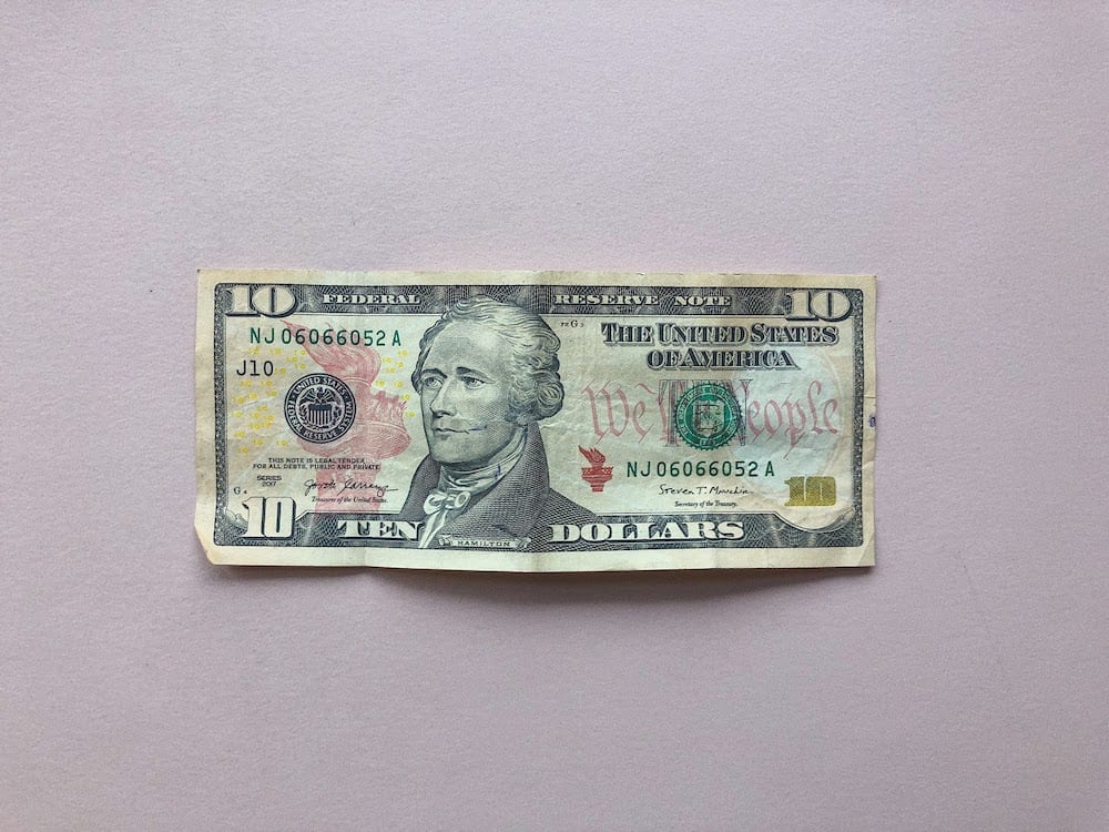 Ten-dollar bill