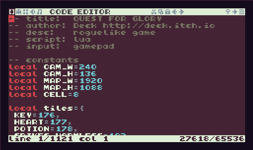 TIC-80 game engine