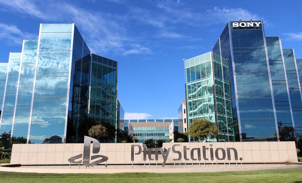 the head office of video game console producer playstation