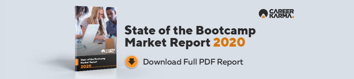 State of the Bootcamp Market Report 2020 Banner