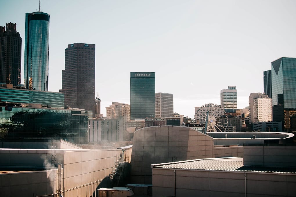 high rise buildings of Atlanta