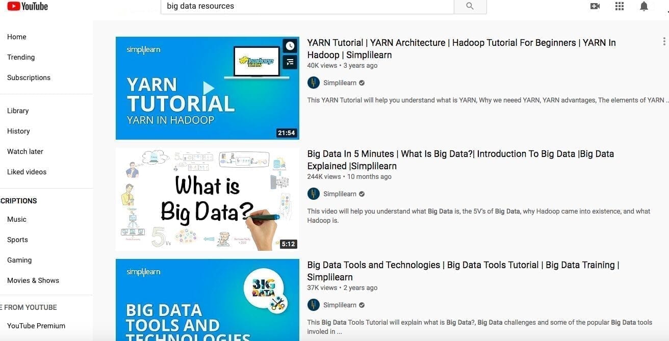 Learn Big Data: Best Online Courses, Training, and Other Resources