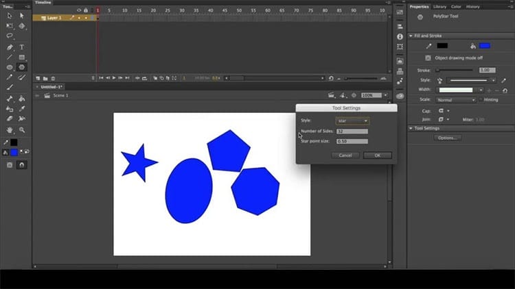 Basic Adobe Flash Animate