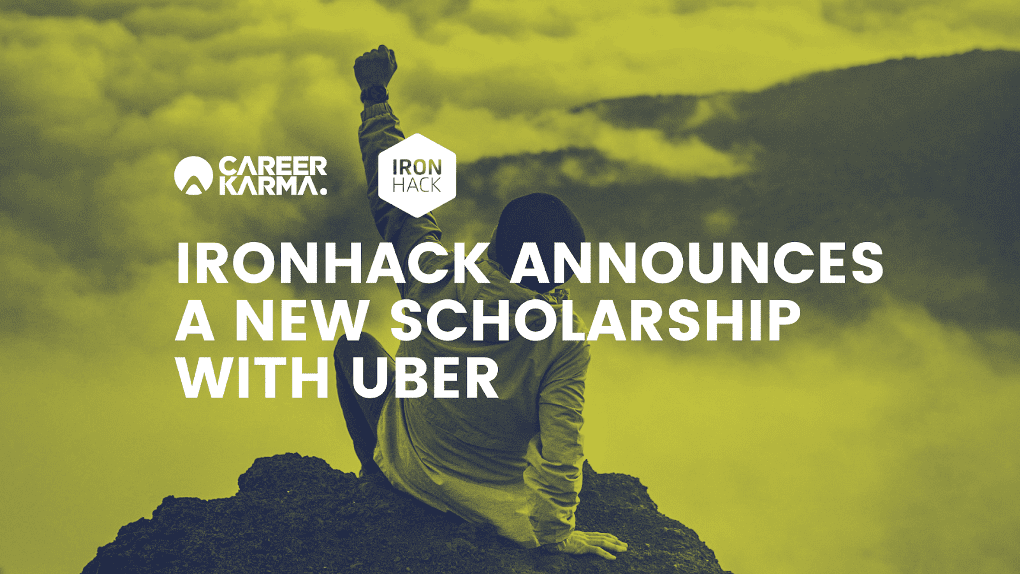 An image demonstrating the partnership between Uber & Ironhack would go well here