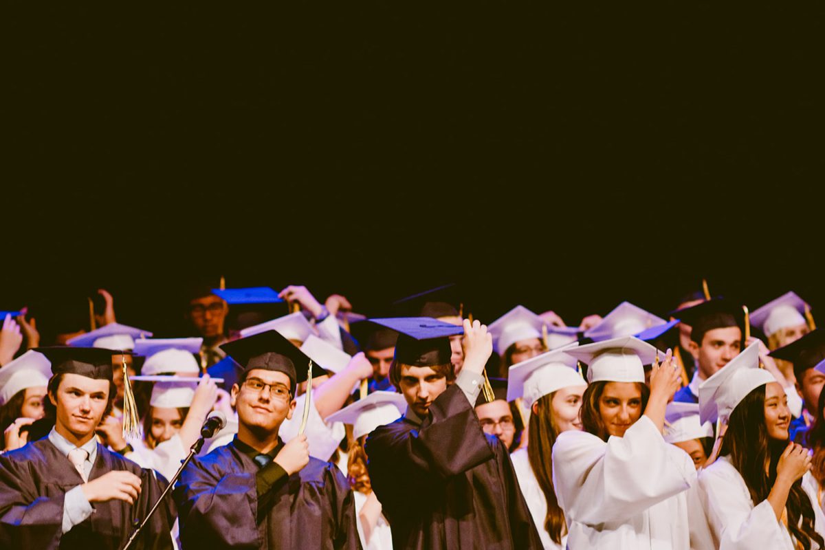 A group of graduates wearing graduation gowns and hats. How to Become a Enterprise Architect