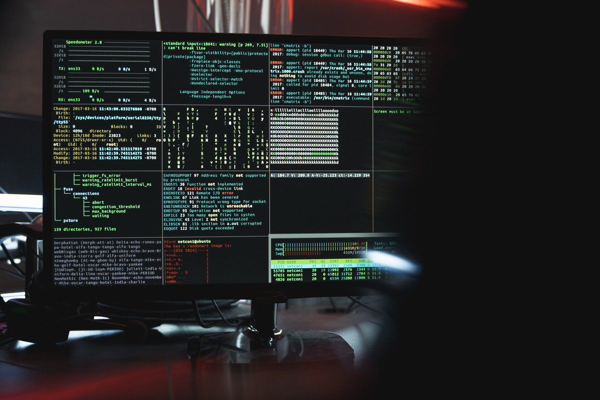 Close-up view of system hacking in a monitor. How To Get A Job In Penetration Testing