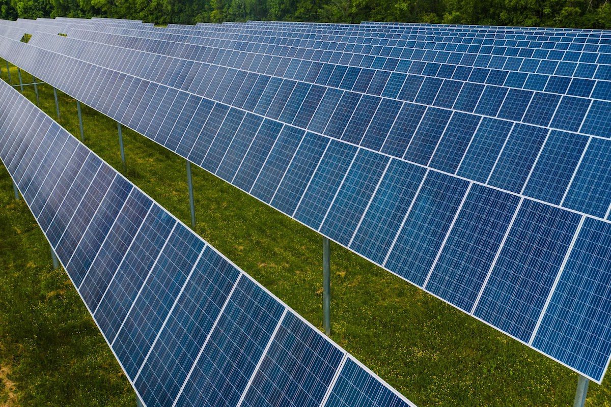 A picture of large solar panels in an open field How to Get an Internship at Applied Materials