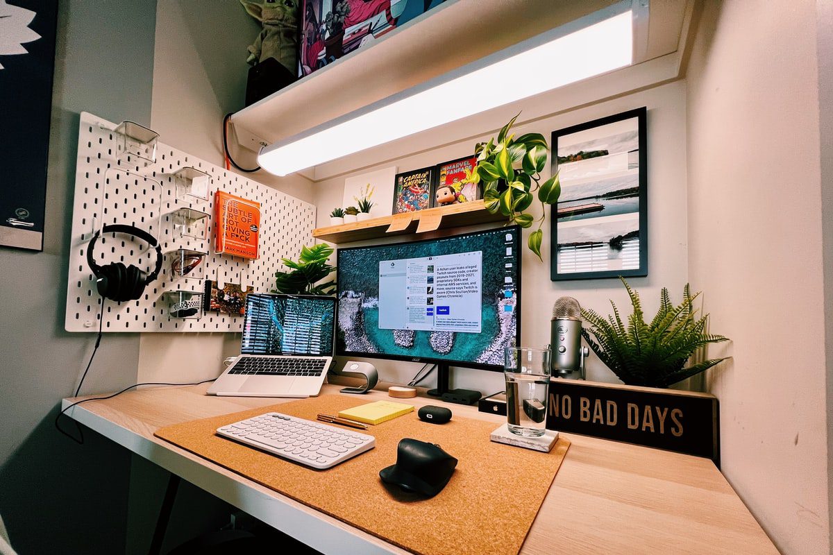 Improve Your Work-at-Home Computer Desk Setup